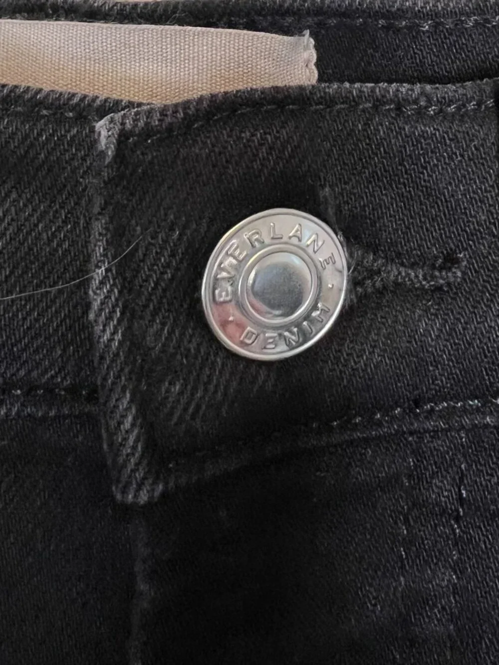 Everlane The Way High Jean in Coal Size 26R NWOT